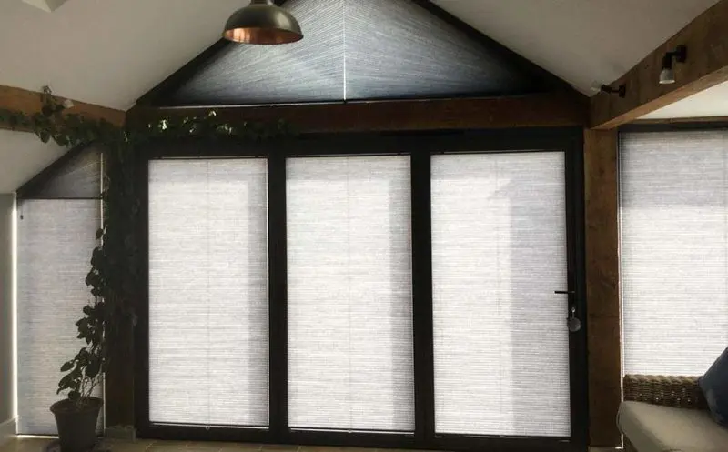 Bespoke Timber Conservatory Duette® Blinds