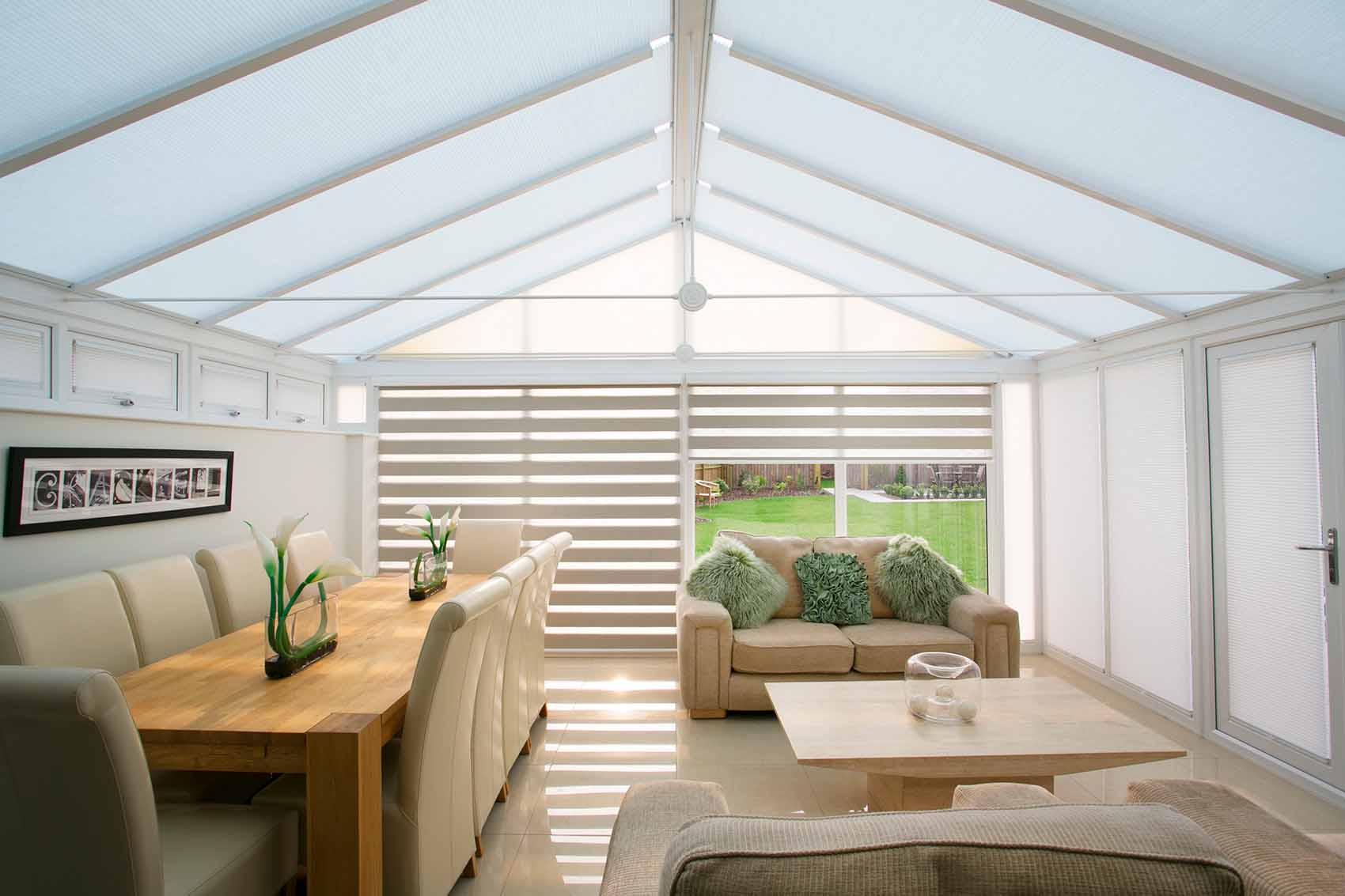 Remote Control Conservatory Blinds