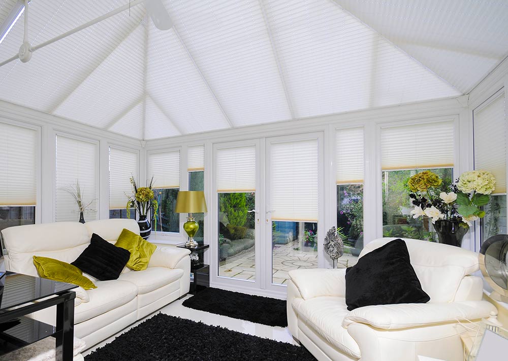 Pleated Conservatory Blinds